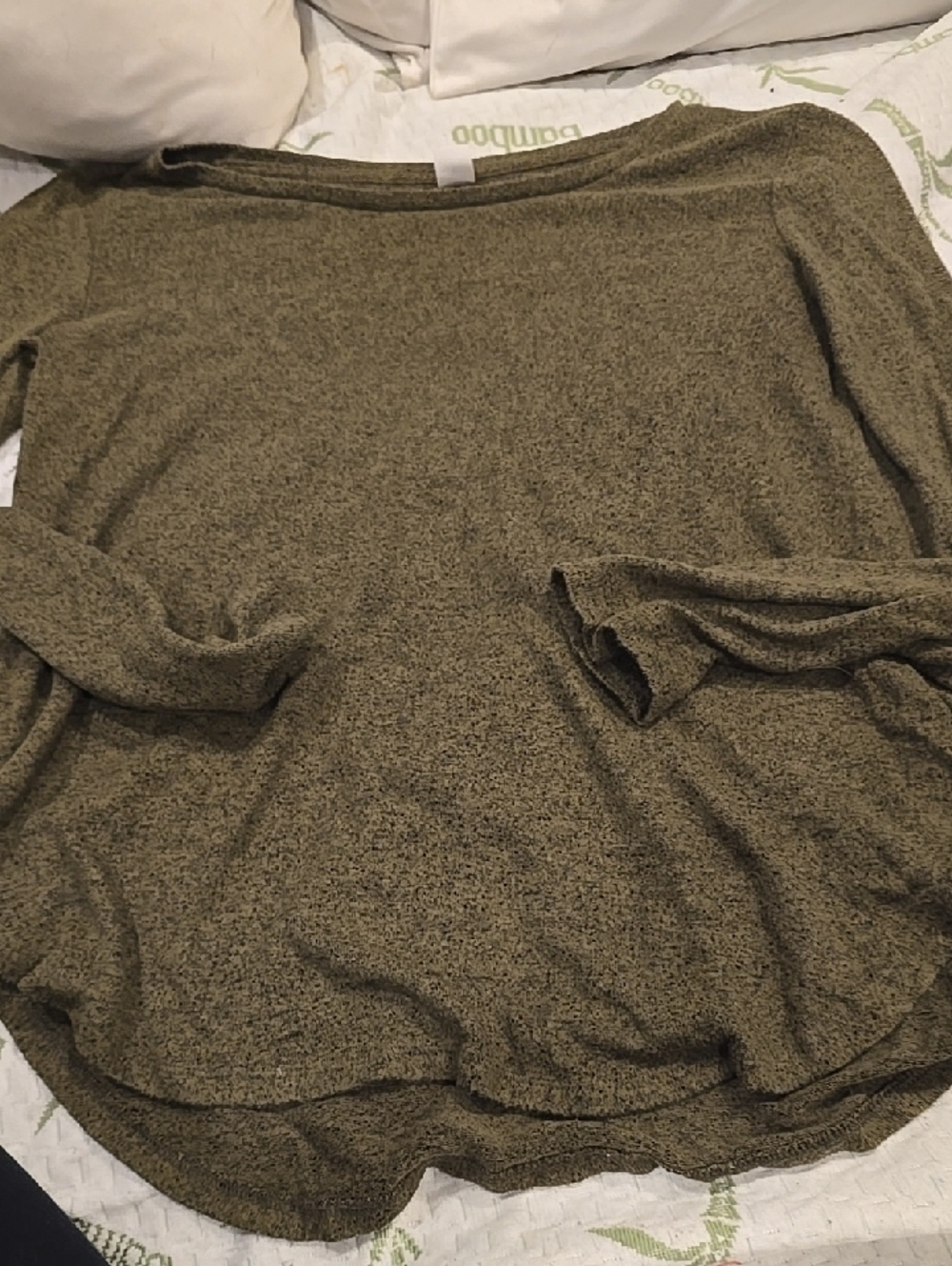 ❤️10/$20 Cozy Olive Green Long Sleeve Top